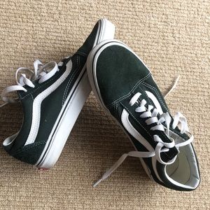 FOREST GREEN VANS